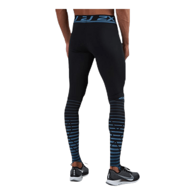 PowerRecovery Compression Tights Blue/Black