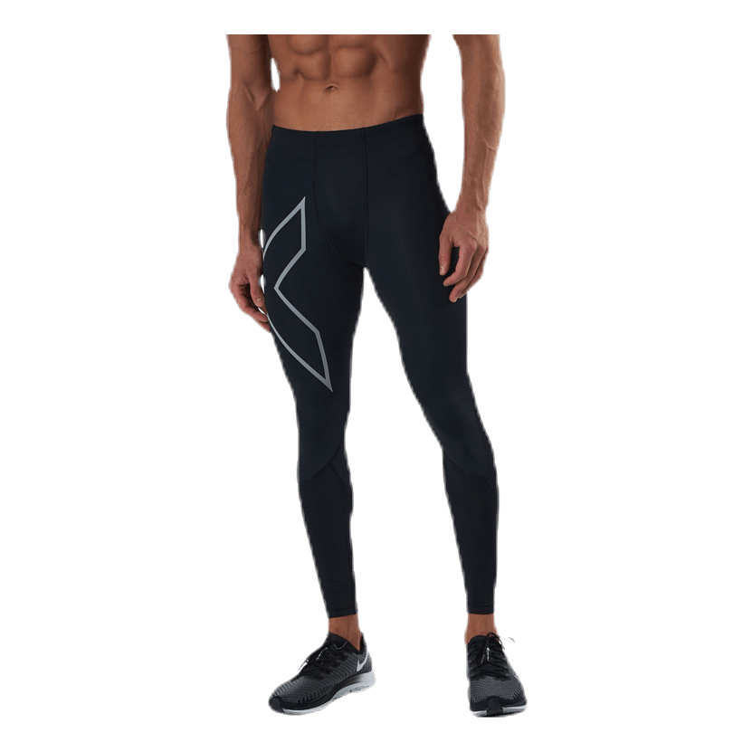 Run Dash Compr Tights Black/Silver