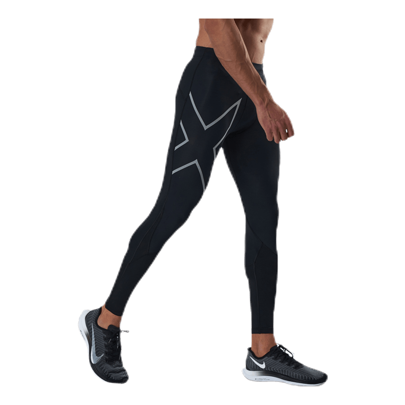 Run Dash Compr Tights Black/Silver