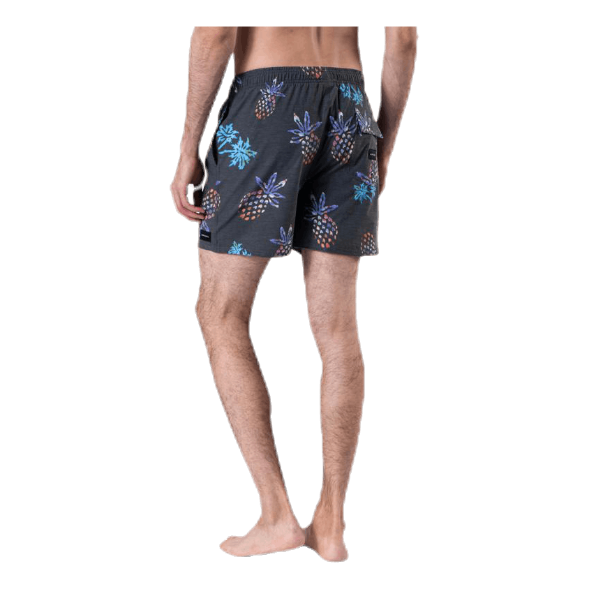 Tropical Vibes 16'' Volley Black