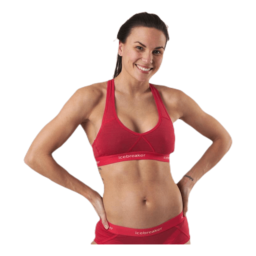 Sprite Racerback Bra Red