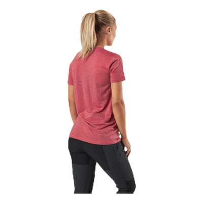 Nature Dye Drayden SS Pocket Crewe Red