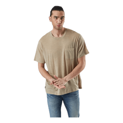 Nature Dye Drayden SS Pocket Crewe Beige