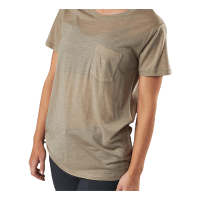 Nature Dye Drayden SS Pocket Crewe Beige