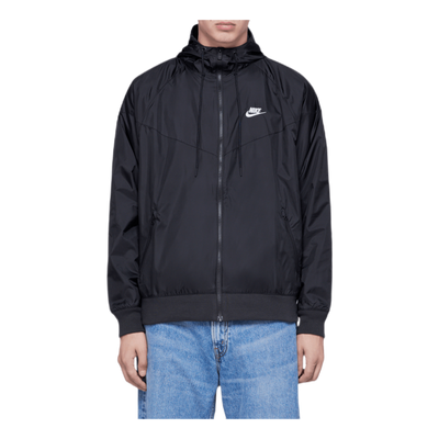 Hooded Windbreaker Black