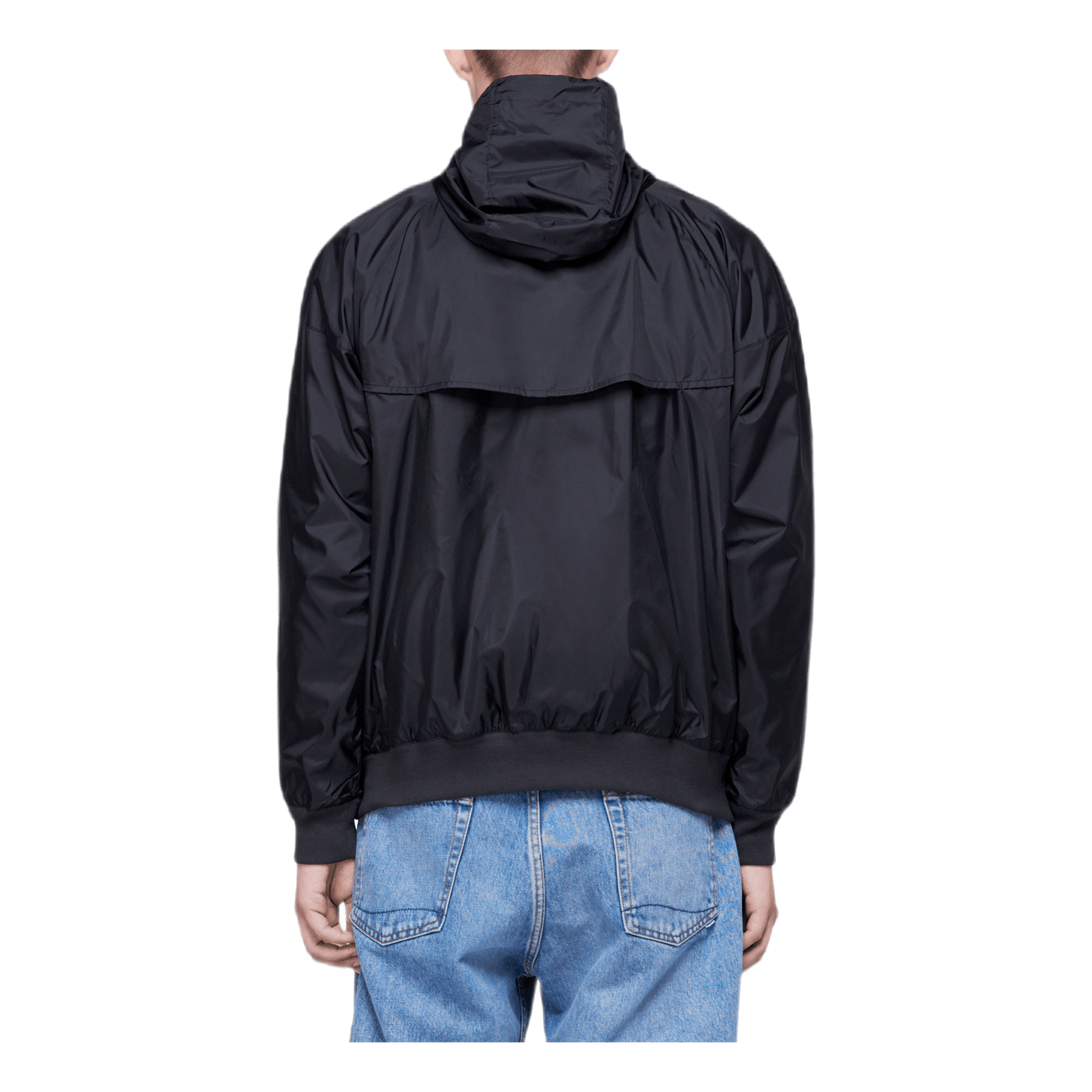 Hooded Windbreaker Black