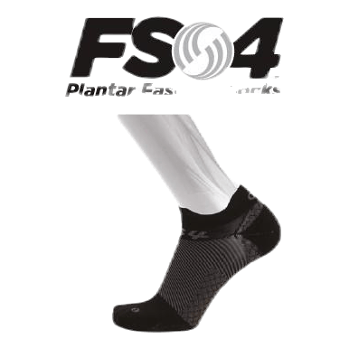 FS4 Plantar Fasciitis Socks NS Grey