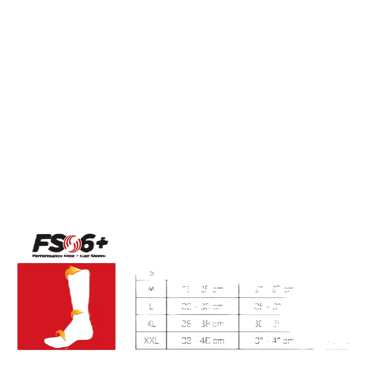 FS6+ Perf Foot+Calf Sleeve Black