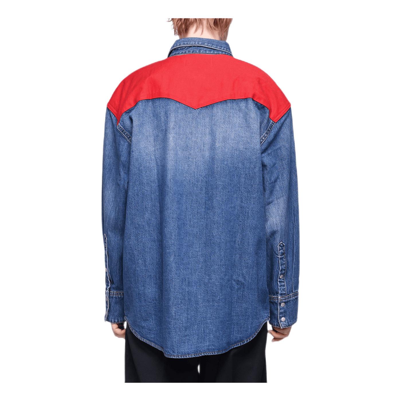 Oversized Foundation Shirt Blue