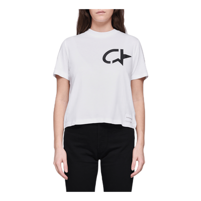 Modernist Star Tee White