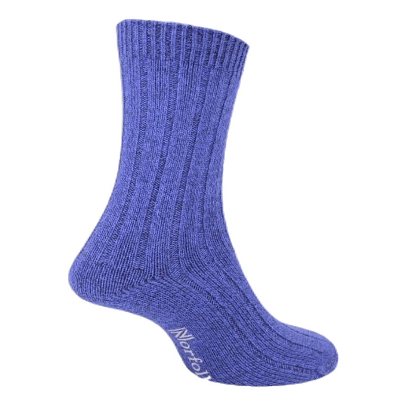 Mens Bamboo Blended Walking Socks - Simon Blue